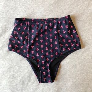 American Apparel High Waisted Swim bottoms